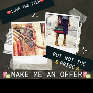 💲I ACCEPT OFFERS💲